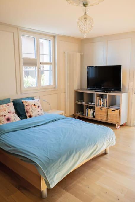 Seesicht Und Charmante Wohnung Bei Hanni Und Ueli Bottighofen エクステリア 写真